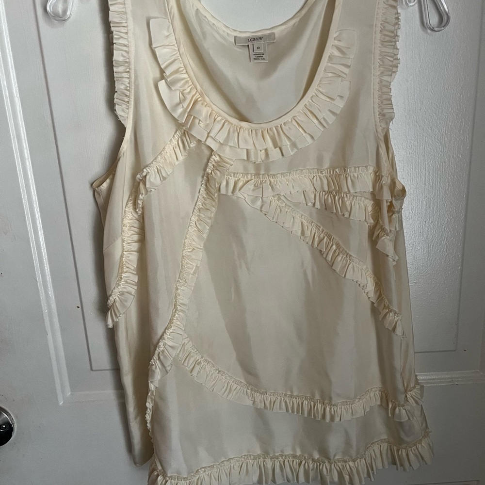 Jcrew cream top
